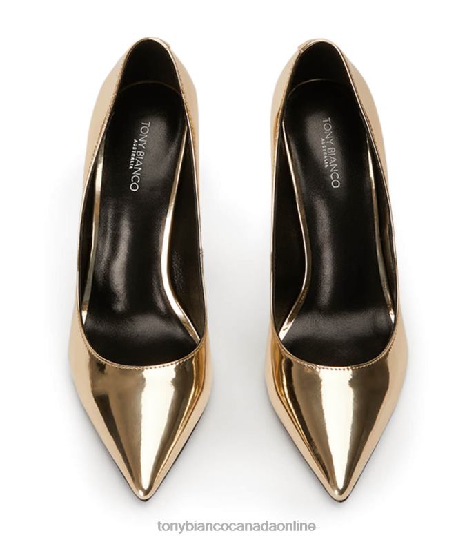 Court Shoes| Tony Bianco Women Anja Heels H0FJ318 Gold Shine