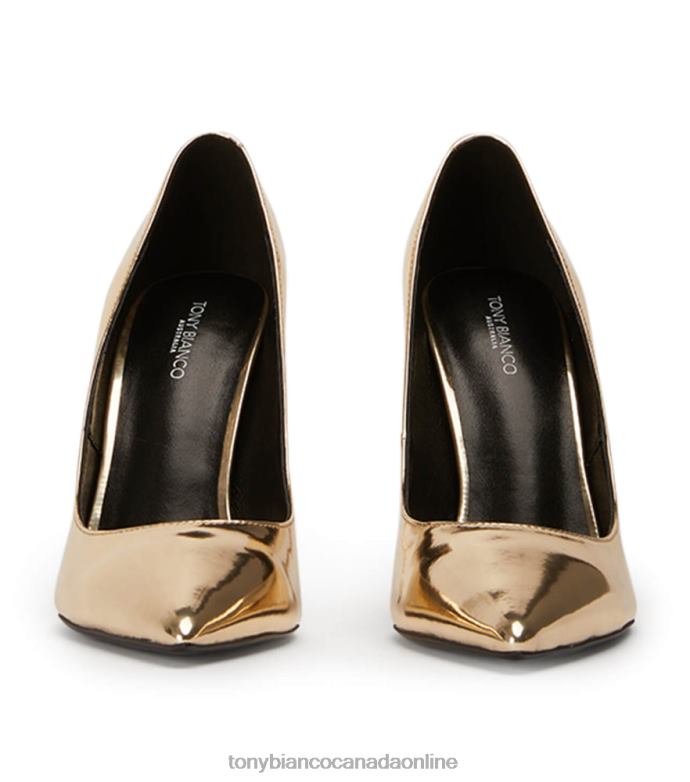 Court Shoes| Tony Bianco Women Anja Heels H0FJ318 Gold Shine