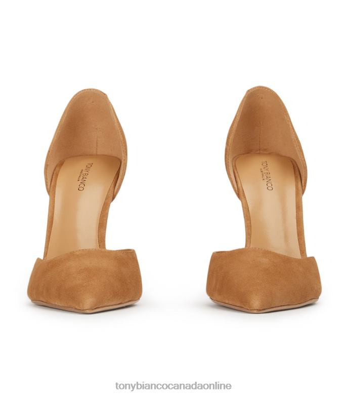 Court Shoes| Tony Bianco Women Gala Heels H0FJ319 Butterscotch Suede