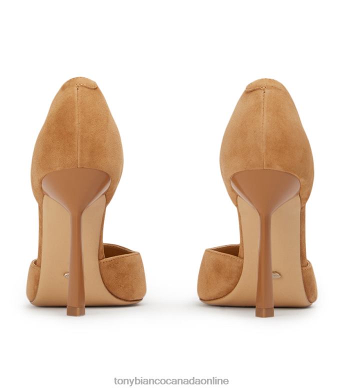 Court Shoes| Tony Bianco Women Gala Heels H0FJ319 Butterscotch Suede
