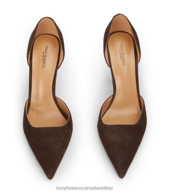 Court Shoes| Tony Bianco Women Gala Heels H0FJ320 Espresso Suede