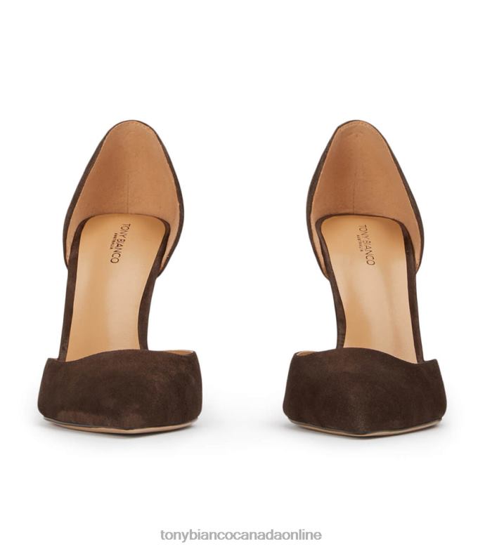 Court Shoes| Tony Bianco Women Gala Heels H0FJ320 Espresso Suede
