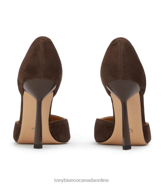 Court Shoes| Tony Bianco Women Gala Heels H0FJ320 Espresso Suede