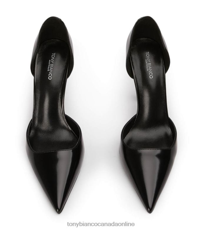 Court Shoes| Tony Bianco Women Gala Heels H0FJ321 Black Hi Shine