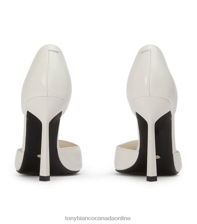 Court Shoes| Tony Bianco Women Gala Heels H0FJ322 White Hi Shine