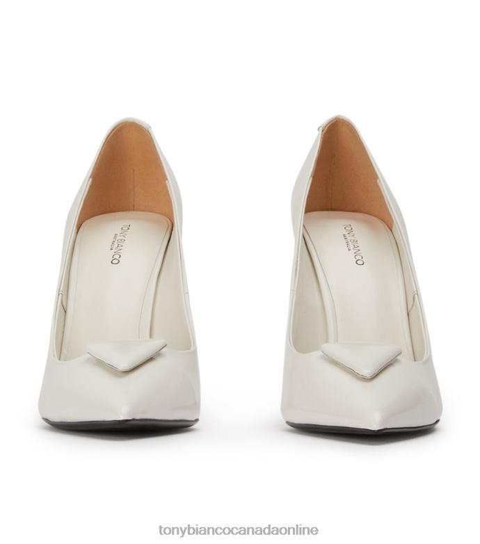 Court Shoes| Tony Bianco Women Gema Heels H0FJ325 White Hi Shine