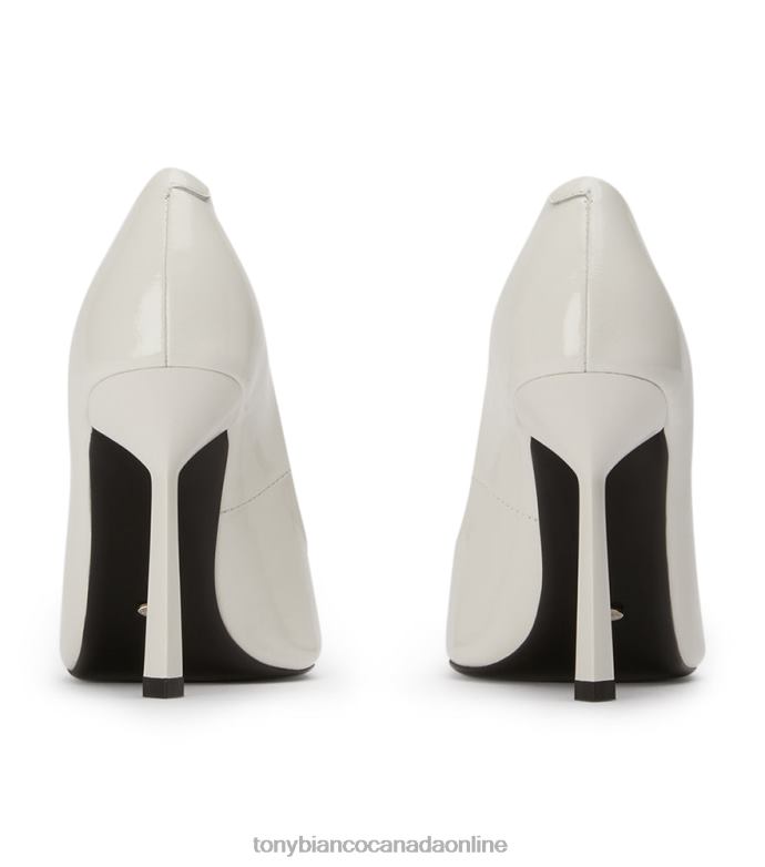 Court Shoes| Tony Bianco Women Gema Heels H0FJ325 White Hi Shine