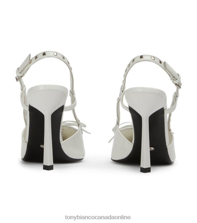 Court Shoes| Tony Bianco Women Graff Heels H0FJ329 White Hi Shine