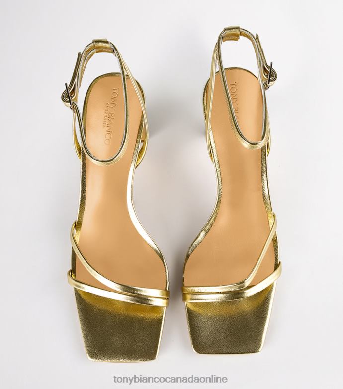 Low Heels| Tony Bianco Women Corso Heels H0FJ272 Gold Nappa Metallic