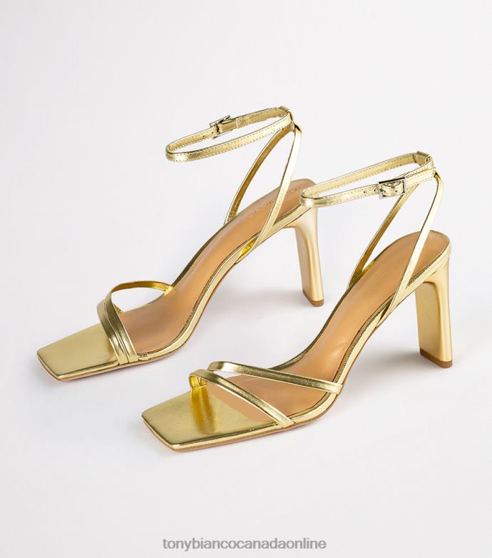 Low Heels| Tony Bianco Women Corso Heels H0FJ272 Gold Nappa Metallic