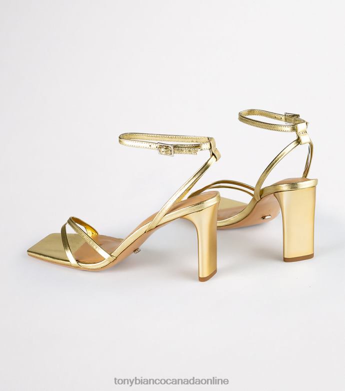 Low Heels| Tony Bianco Women Corso Heels H0FJ272 Gold Nappa Metallic