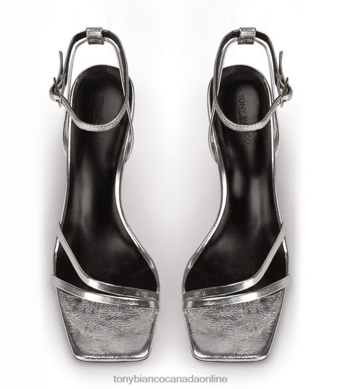 Low Heels| Tony Bianco Women Corso Heels H0FJ289 Silver Foil