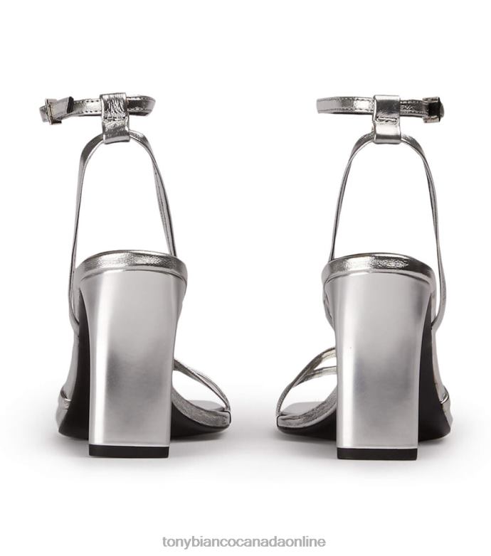 Low Heels| Tony Bianco Women Corso Heels H0FJ289 Silver Foil