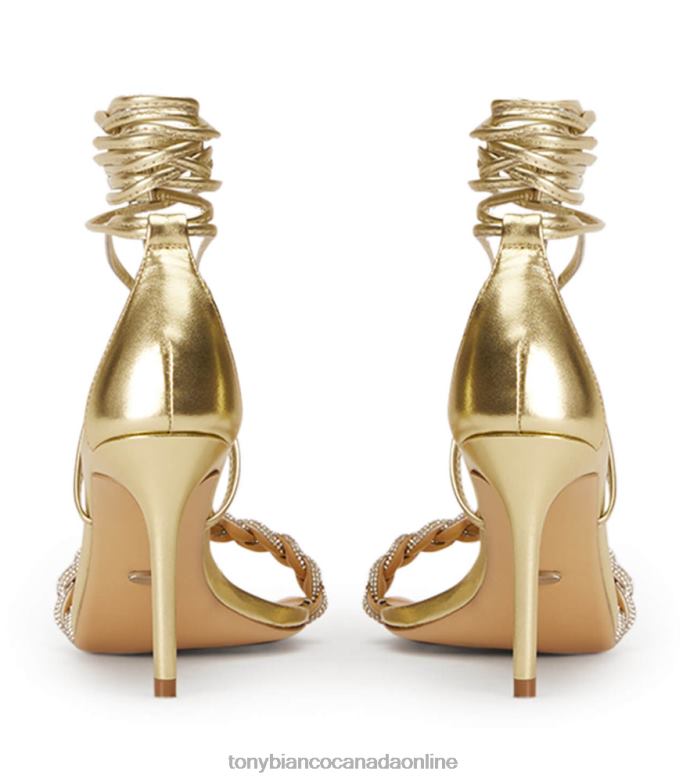 Low Heels| Tony Bianco Women Henley Heels H0FJ276 Gold Nappa Metallic