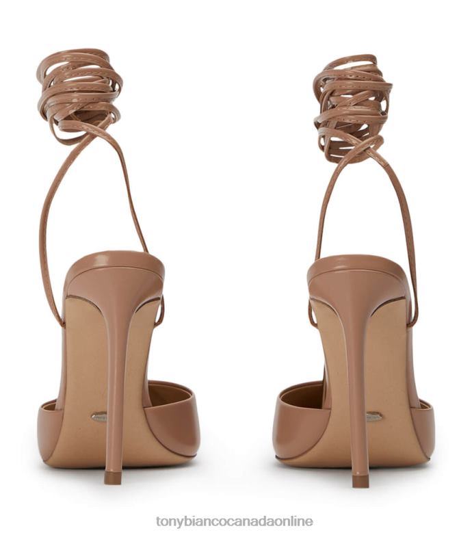 Stiletto Heels| Tony Bianco Women Acer Heels H0FJ129 Latte Hi Shine