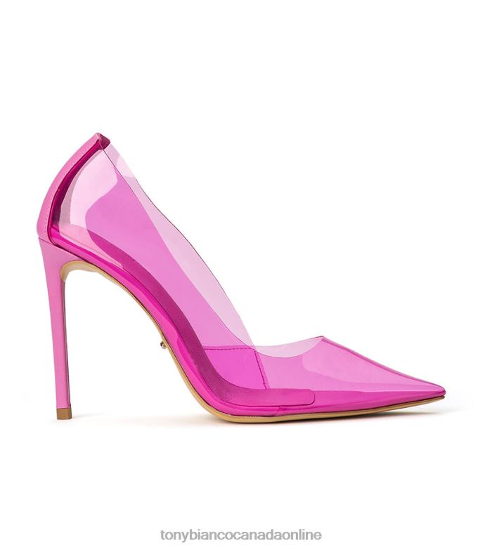 Stiletto Heels| Tony Bianco Women Alijah Heels H0FJ204 Pink Vinylite/Pink Nappa