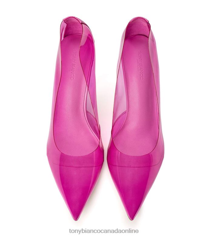 Stiletto Heels| Tony Bianco Women Alijah Heels H0FJ204 Pink Vinylite/Pink Nappa