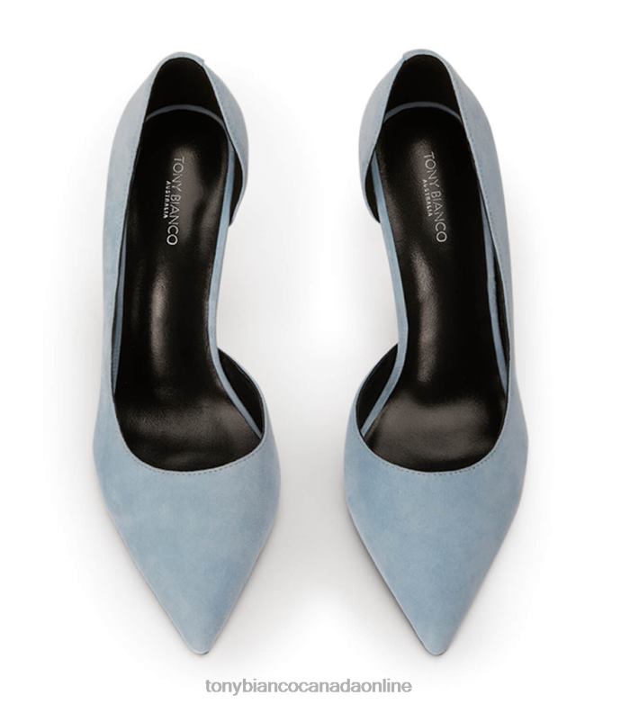 Stiletto Heels| Tony Bianco Women Alyx Heels H0FJ182 Sky Suede
