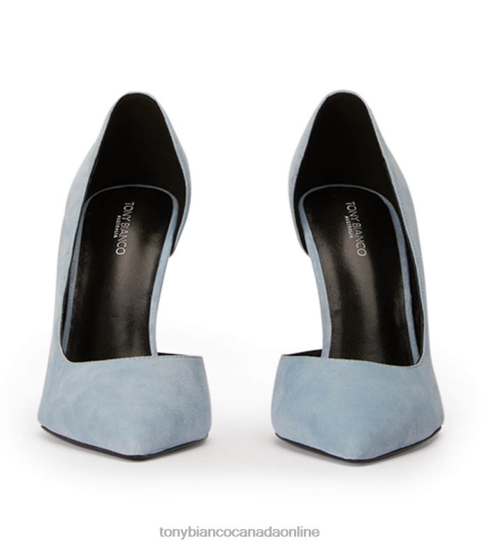 Stiletto Heels| Tony Bianco Women Alyx Heels H0FJ182 Sky Suede