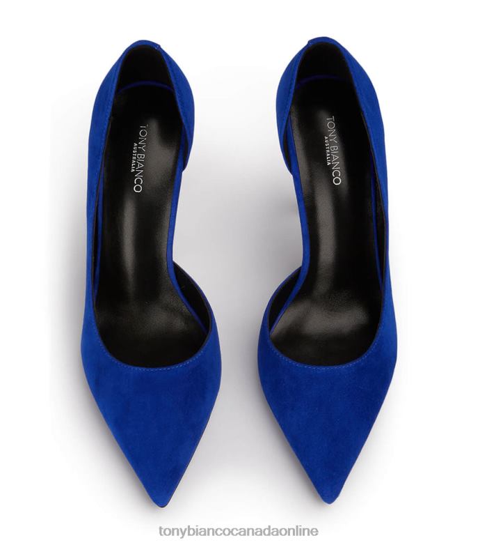 Stiletto Heels| Tony Bianco Women Alyx Heels H0FJ183 Azure Suede