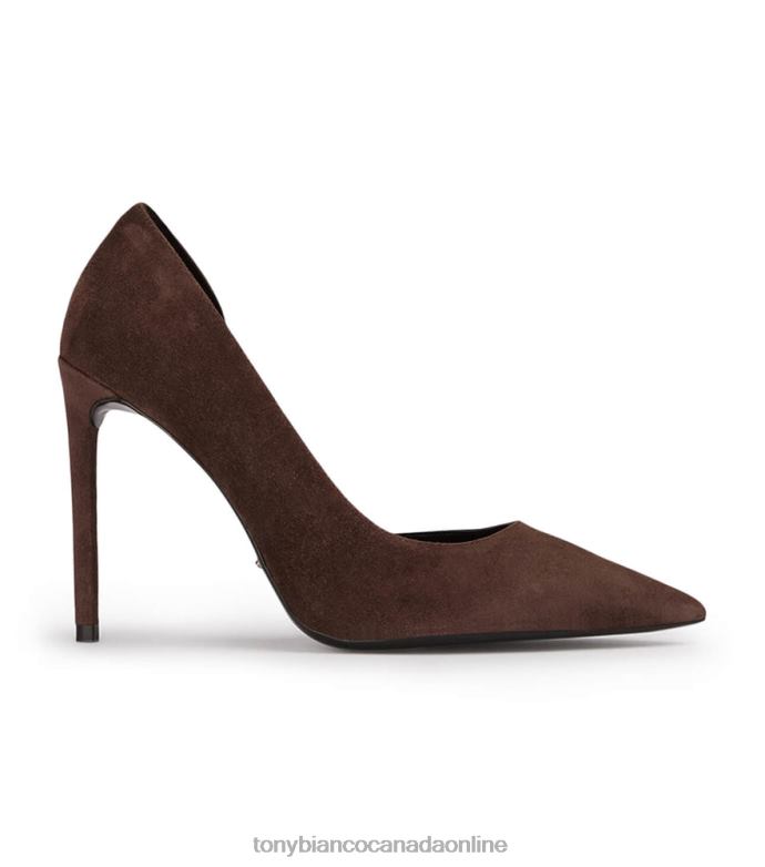 Stiletto Heels| Tony Bianco Women Alyx Heels H0FJ45 Espresso Suede