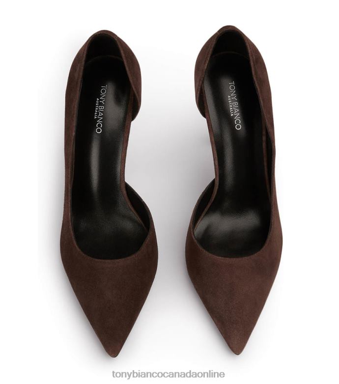 Stiletto Heels| Tony Bianco Women Alyx Heels H0FJ45 Espresso Suede