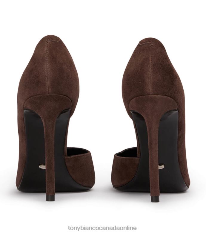 Stiletto Heels| Tony Bianco Women Alyx Heels H0FJ45 Espresso Suede