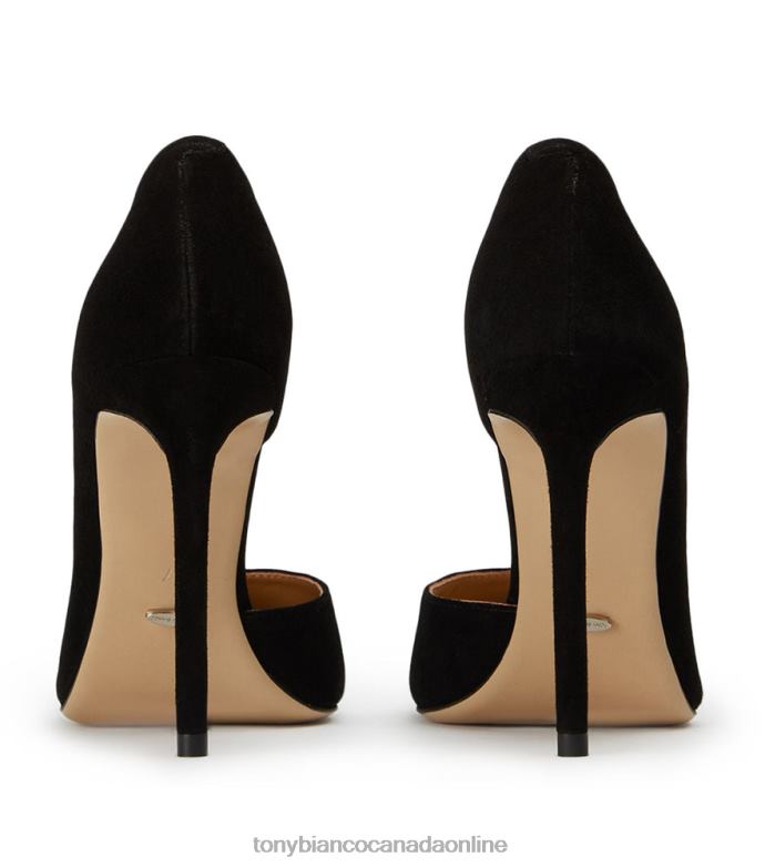 Stiletto Heels| Tony Bianco Women Alyx Heels H0FJ90 Black Suede