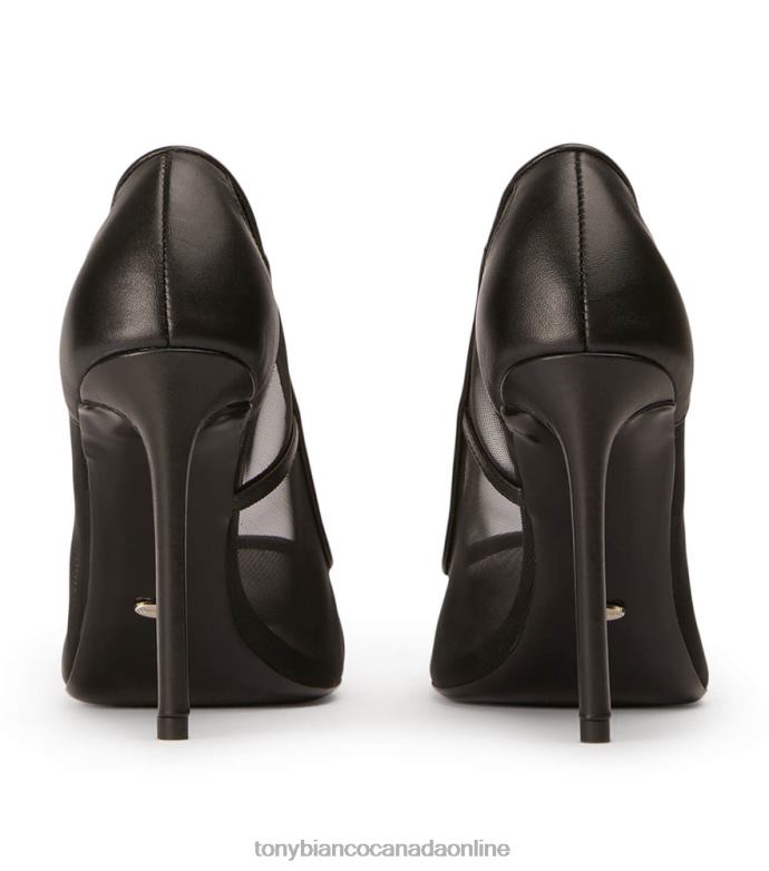 Stiletto Heels| Tony Bianco Women Apex Heels H0FJ74 Black Mesh