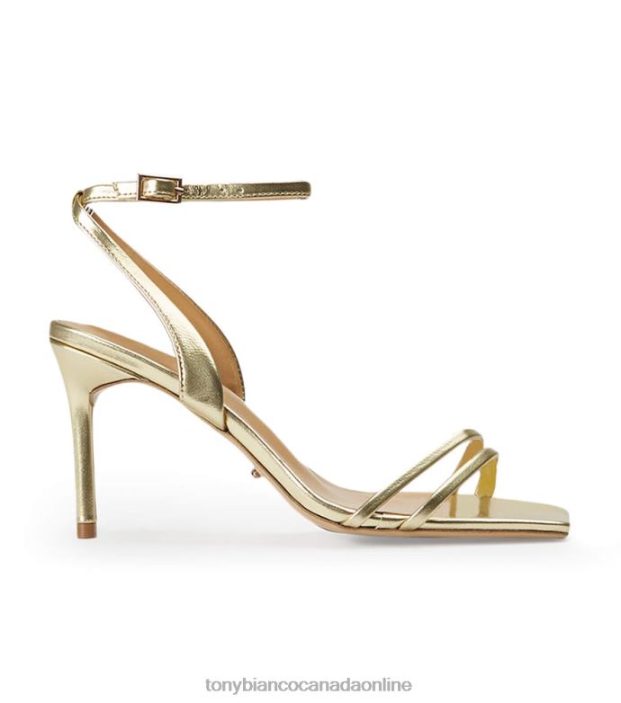 Stiletto Heels| Tony Bianco Women Camelia Heels H0FJ198 Gold Nappa Metallic