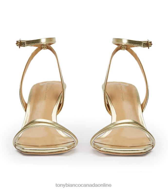 Stiletto Heels| Tony Bianco Women Camelia Heels H0FJ198 Gold Nappa Metallic