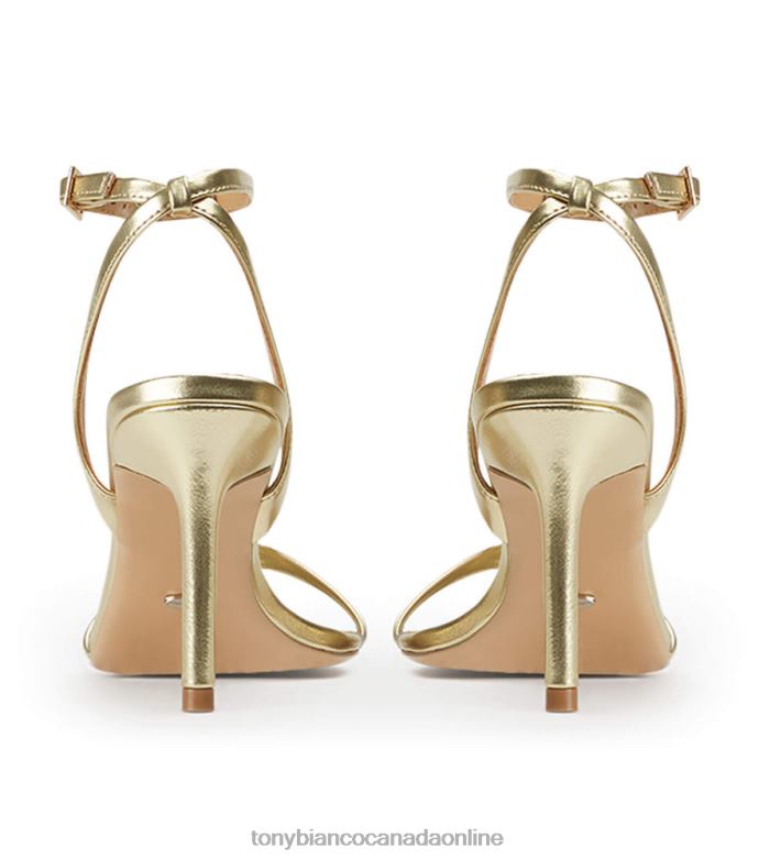 Stiletto Heels| Tony Bianco Women Camelia Heels H0FJ198 Gold Nappa Metallic