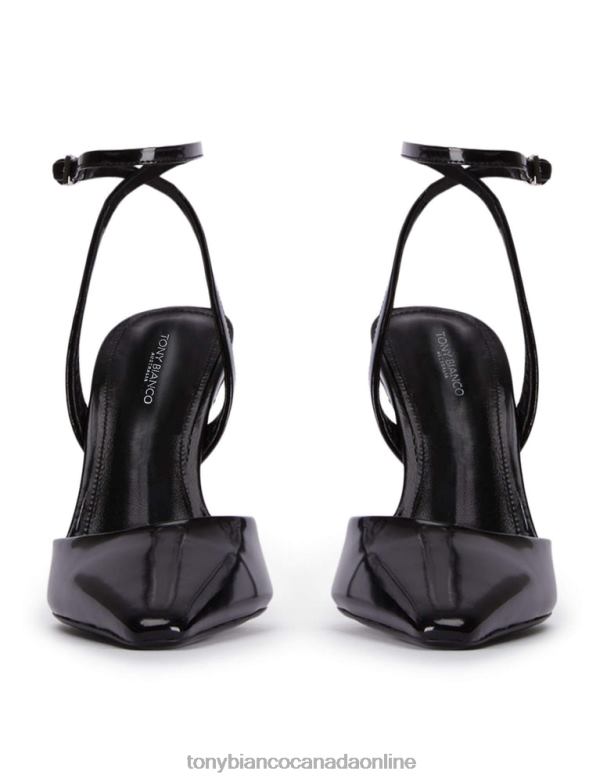 Stiletto Heels| Tony Bianco Women Eden Heels H0FJ43 Black Hi Shine