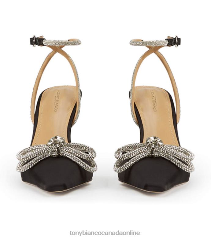 Stiletto Heels| Tony Bianco Women Eros Heels H0FJ89 Black Satin