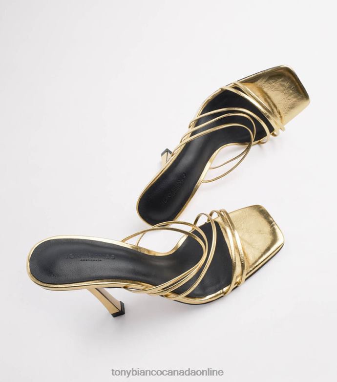 Stiletto Heels| Tony Bianco Women Foxie Heels H0FJ166 Gold Foil
