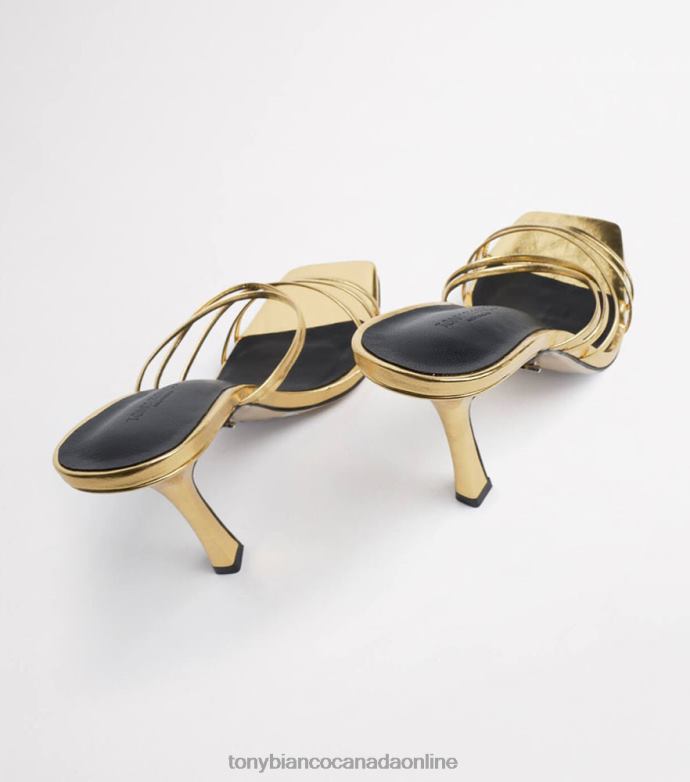 Stiletto Heels| Tony Bianco Women Foxie Heels H0FJ166 Gold Foil
