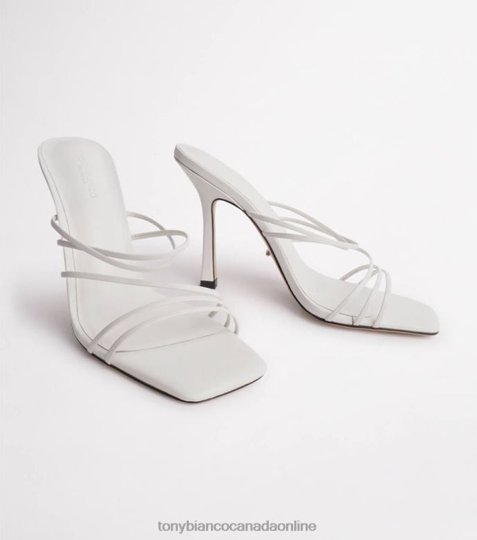 Stiletto Heels| Tony Bianco Women Foxie Heels H0FJ186 White Kid