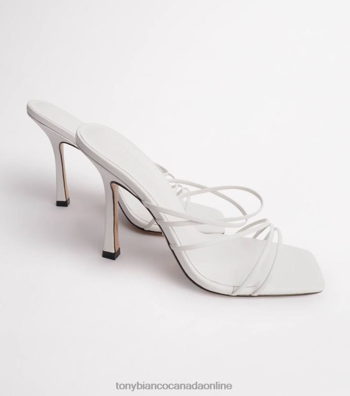 Stiletto Heels| Tony Bianco Women Foxie Heels H0FJ186 White Kid
