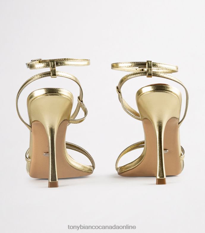 Stiletto Heels| Tony Bianco Women Franci Heels H0FJ113 Gold Nappa Metallic