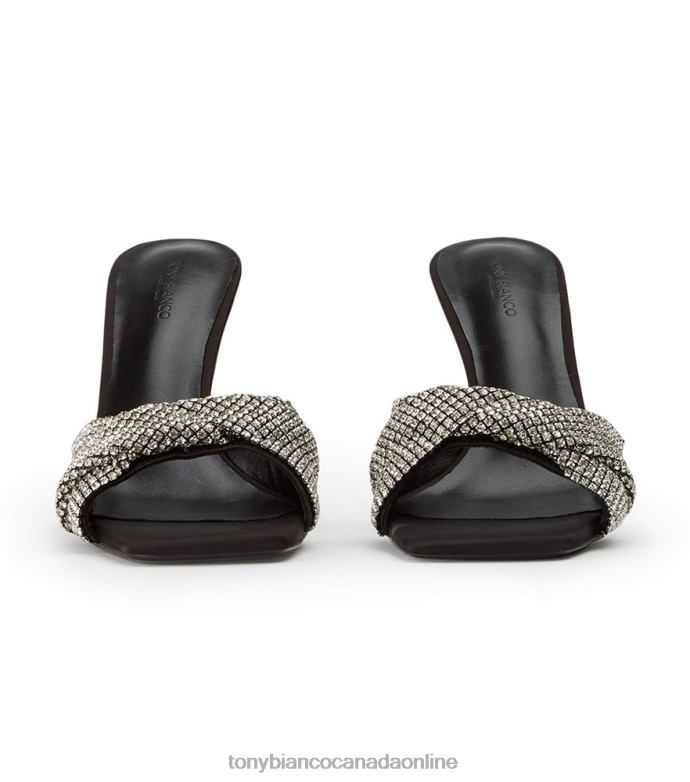 Stiletto Heels| Tony Bianco Women Fringe Heels H0FJ158 Crystal/Black