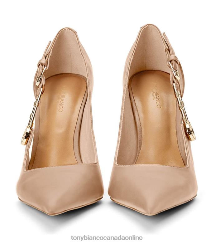 Stiletto Heels| Tony Bianco Women Glow Heels H0FJ92 Skin Capretto