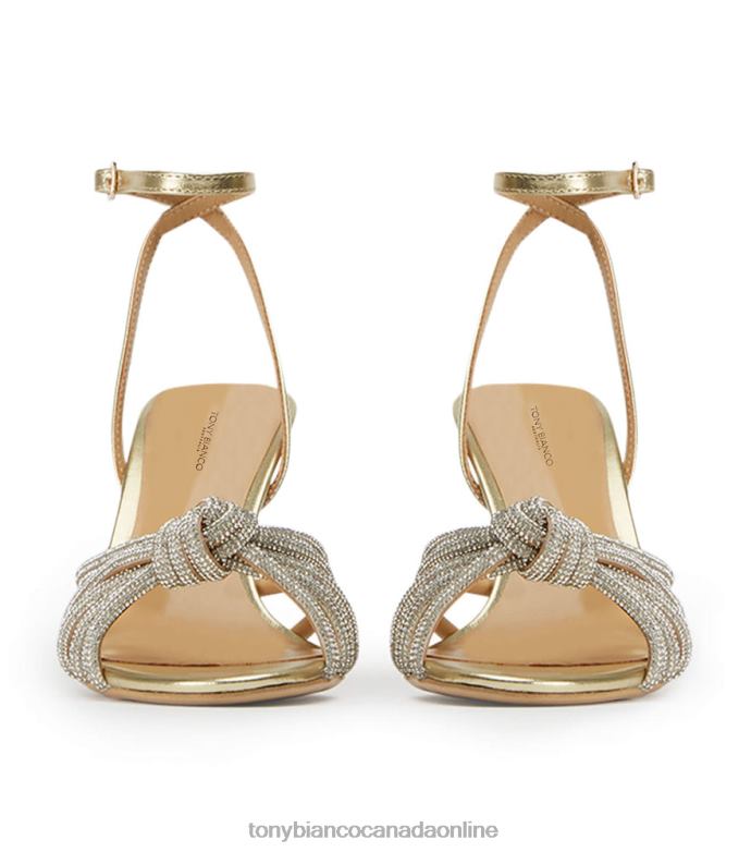 Stiletto Heels| Tony Bianco Women Helena Heels H0FJ83 Gold Nappa Metallic