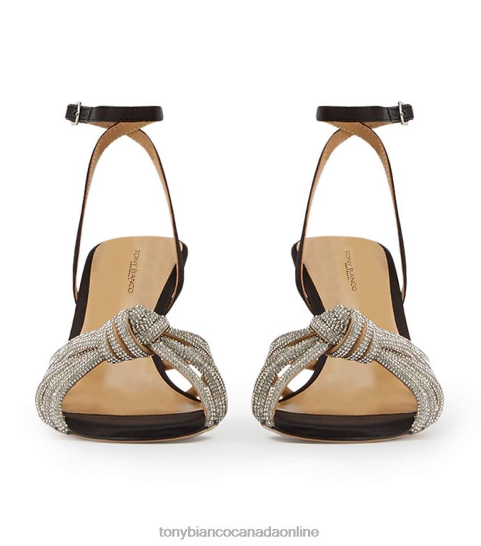 Stiletto Heels| Tony Bianco Women Helena Heels H0FJ84 Black Satin