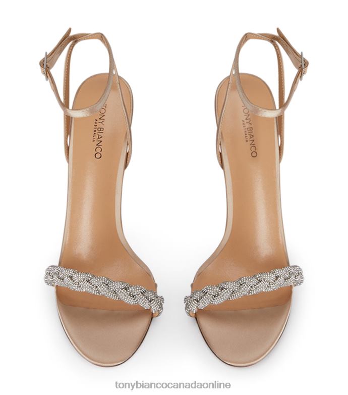 Stiletto Heels| Tony Bianco Women Kosta Heels H0FJ76 Nude Satin