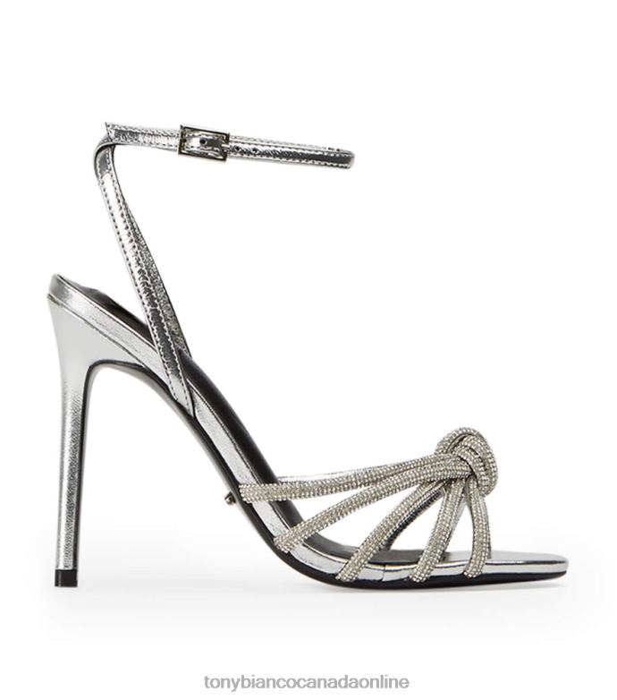 Stiletto Heels| Tony Bianco Women Kyla Heels H0FJ55 Silver Foil