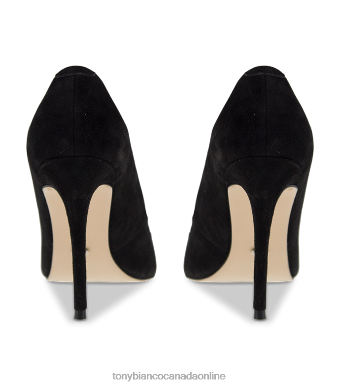Stiletto Heels| Tony Bianco Women Lotus Heels H0FJ214 Black Kid Suede