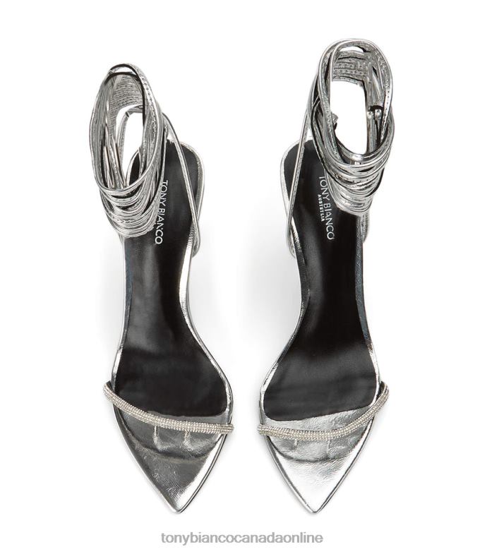 Stiletto Heels| Tony Bianco Women Makai Heels H0FJ196 Silver Foil