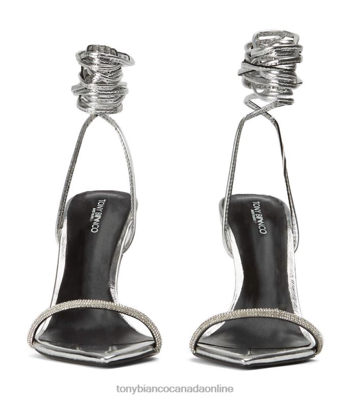 Stiletto Heels| Tony Bianco Women Makai Heels H0FJ196 Silver Foil