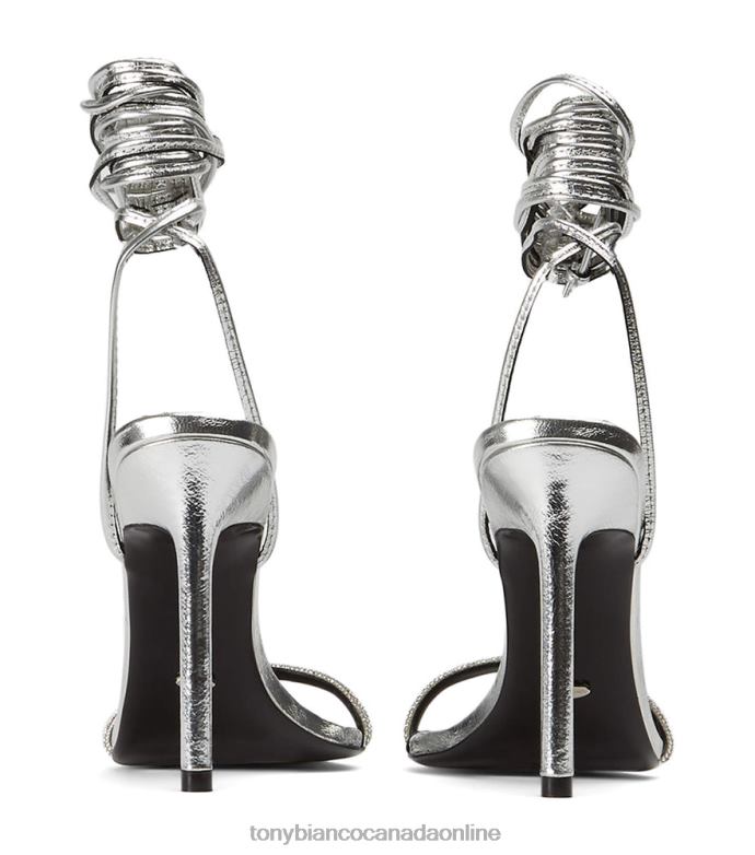 Stiletto Heels| Tony Bianco Women Makai Heels H0FJ196 Silver Foil