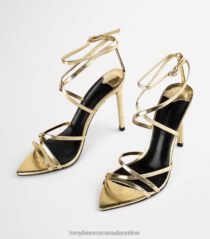 Stiletto Heels| Tony Bianco Women Marcy Heels H0FJ111 Gold Foil